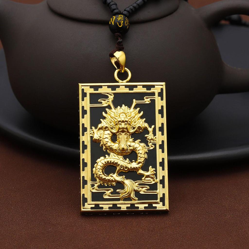 Elegant Natural Hetian Jade Necklace with Gold and Xiuyan Jade Pendant - A Fashionable and Timeless Gift for Women