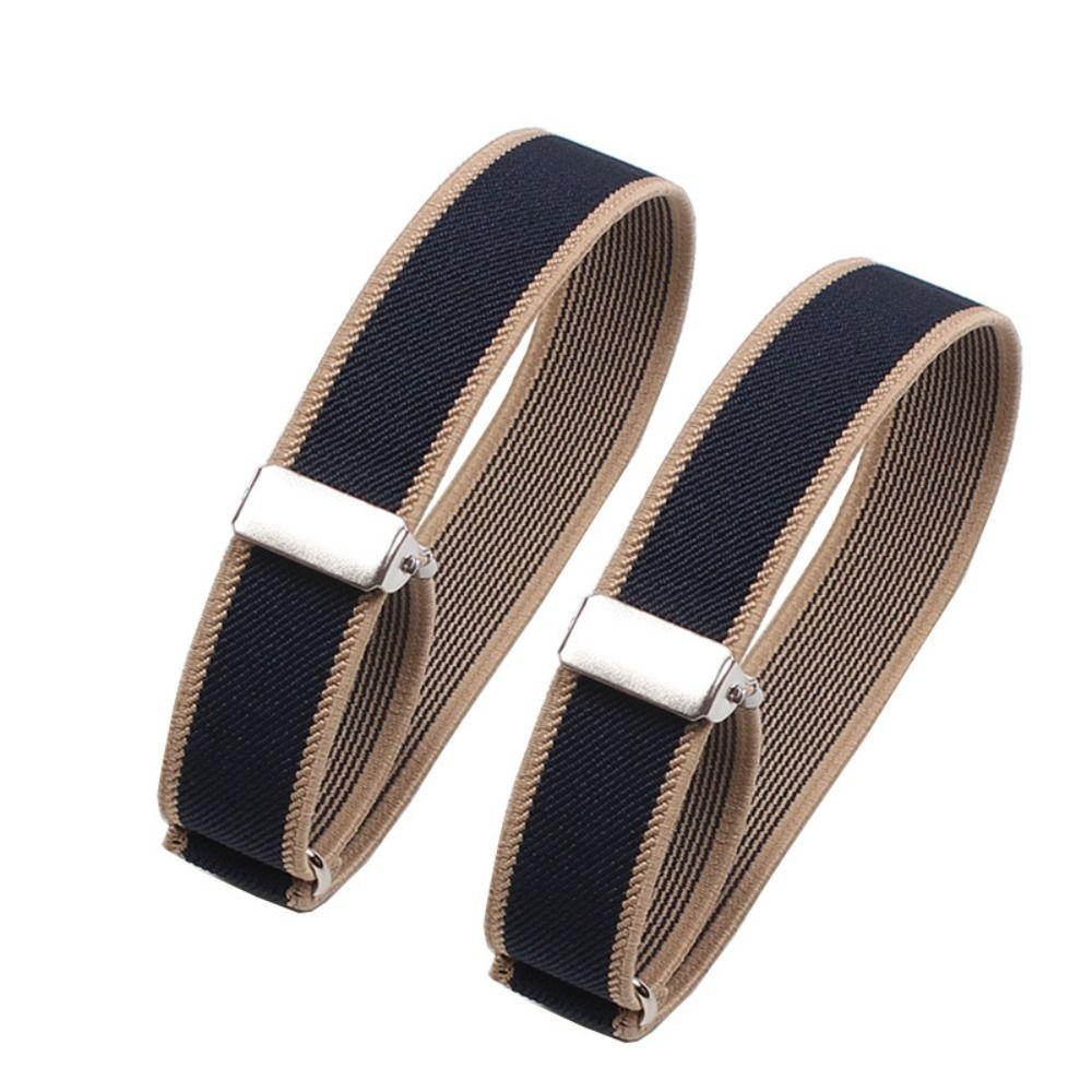 3Pairs Non-slip Elasticated Cuff Holder Hold Up Business Arm Band Fashion Sleeve Garter Strap  Groom