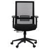 Swivel Chair with Extendable Seat RIVERTON / - Various Colors - Black-black