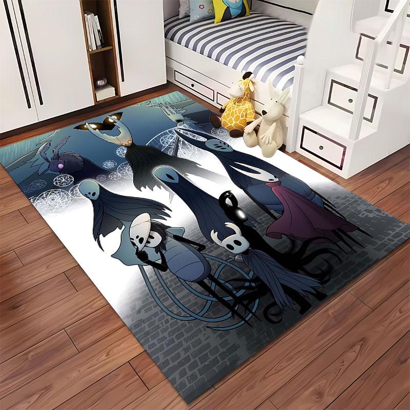 "Hollow Knight Inspired Design Carpet" suitable as a non-slip mat for the living room or bedroom sofa