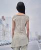 Som Sok Cookie Contrast Shirring Dress_M.Grey