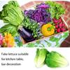 Artificial Vegetable Faux Lettuce Fake Fruit House Decor Kitchen Party Garlands