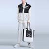 Li Ning Embroidered Loose Casual Zip Long Sleeve Shirt Men Shirts White ASHS021-1