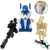 MOC Militärsoldaten Mini Anime Action-Figuren Waffen Roboter Mecha Bausteine Ziegel DIY Spielzeug für Kinder Geschenk