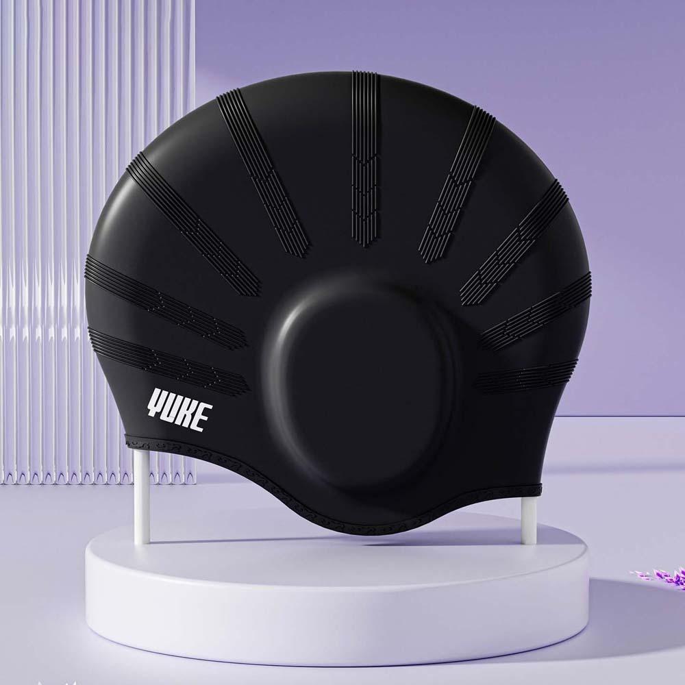 

Утолщенный дизайн Шапочка для снорклинга Мягкий плавательный шлем Основная шапочка для купания Головной убор для плавания Душ