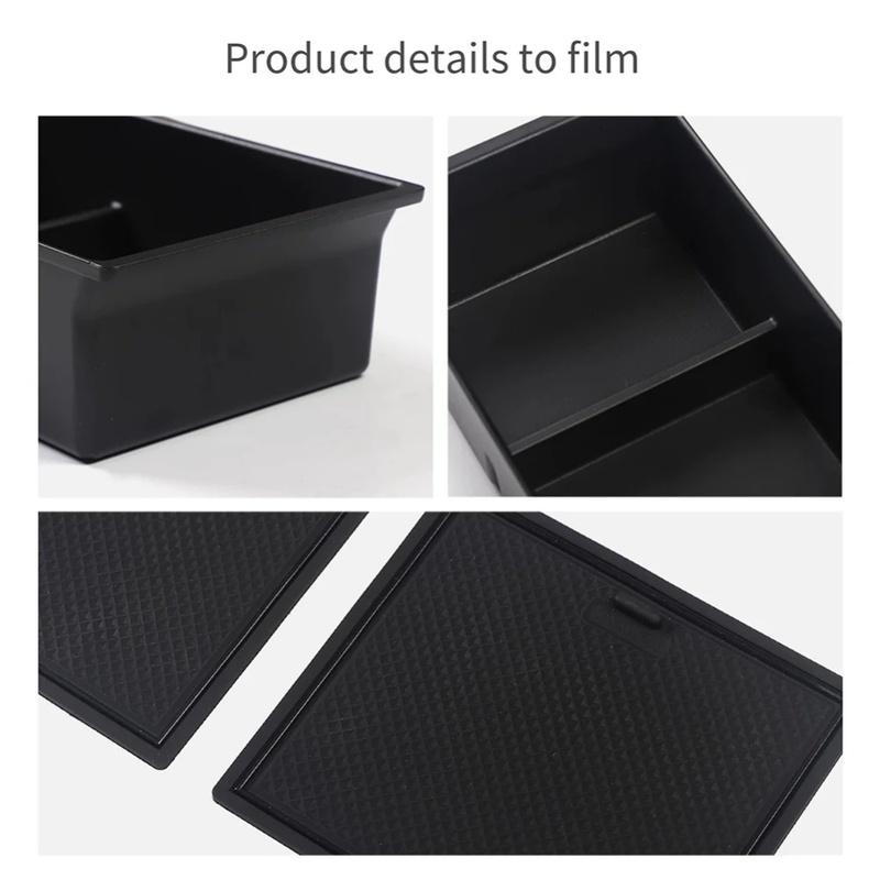 Car Decoration AUTO STORE CONTENT BOX For Toyota Land Cruiser 300 LC300 -2024 Center Console Armrest Storage Box