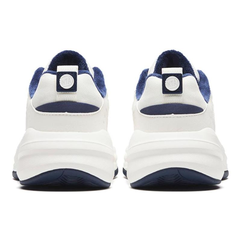 Anta ACE Abrasion Resistant Breathable Low Top Chunky Sneakers Women's White Sneakers 922338802-5