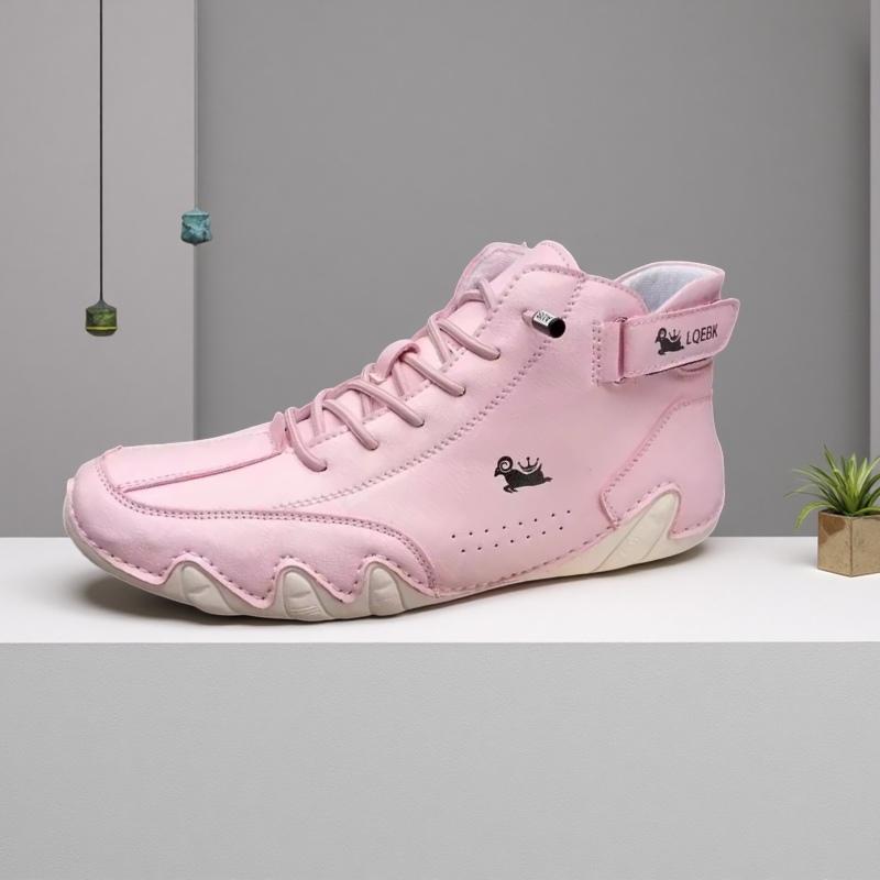 Wunderschöne Süße Schönheit High Top Schuhe Hochwertiges Leder Modische Schnürschuhe Flache Schuhe Weiches Obermaterial Täglich Lässige Damenschuhe