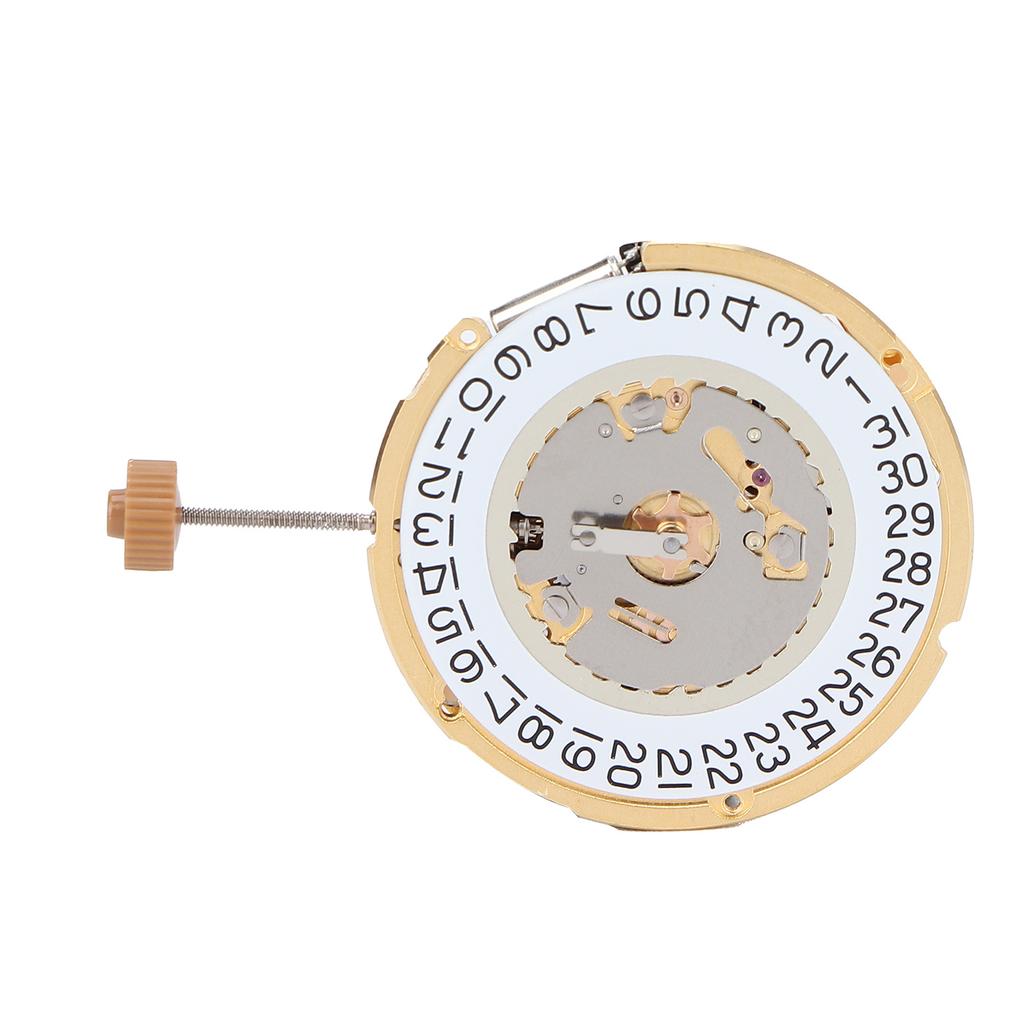 6004D Quartz Watch Movement Calendar Alloy Watch Repairing Maintenance Replacement for Watch Owners