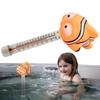 Cartoon Pattern Floating Thermometer Accurate Portable Pool Water Temperature Meter Shatter Resistant For Swimming Pool Aquarium
