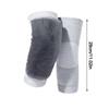 Faux Rabbit Fur Thermal Knee Sleeves Elastic Knit Fleece Knee Pads Knee Warmers  Outdoor Activities