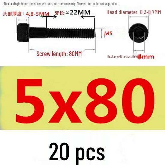 High-Strength Grade 12.9 Internal Hex Head Screws M1.4-M20