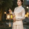 Traditional Retro Lantern DIY Handmade Mid Autumn Craft Wooden Lamp Kit  Night