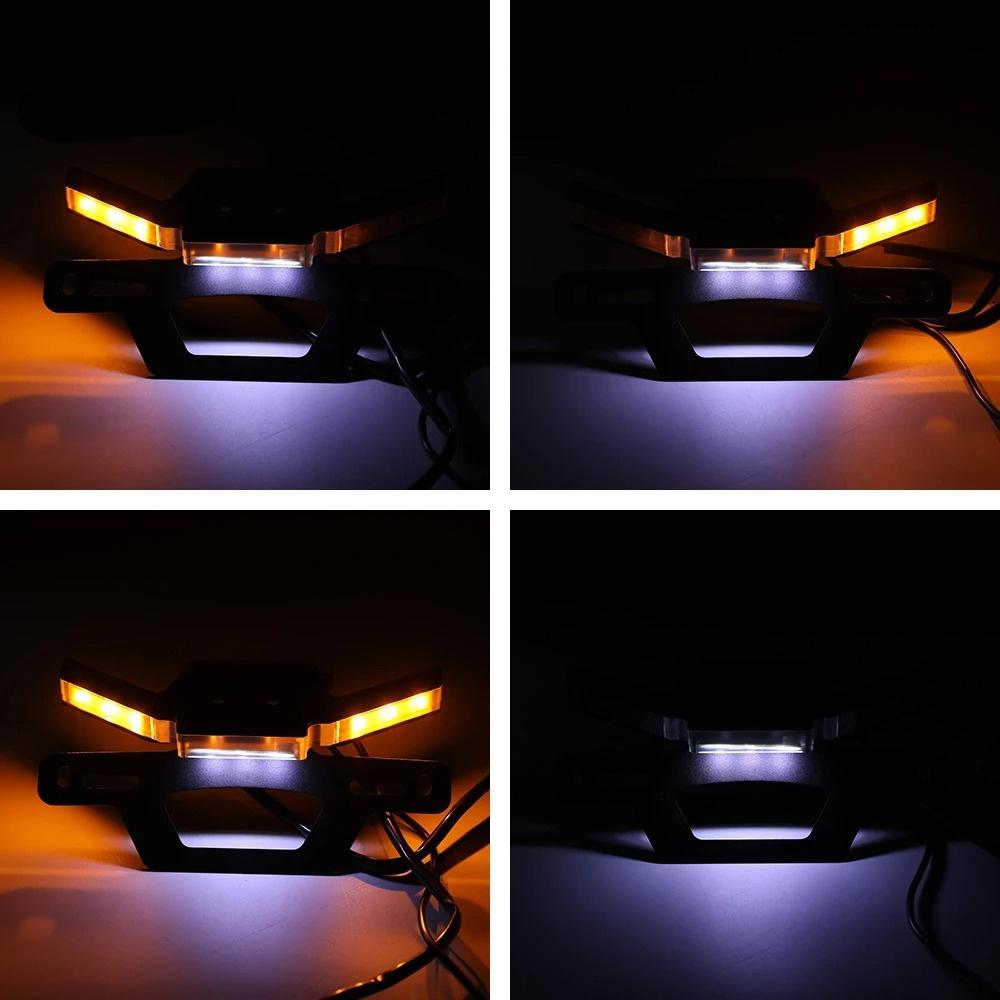 License Plate Holder with LED Turn Signal Light For KAWASAKI Z900 2020-2022 2023