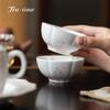 Handbemalte Rosa Orchidee Teetasse Handgefertigt Sechsblättrig Porzellan Teetasse Keramiktassen Teetassen Zubehör Schöne Schüsselhersteller Chinesisch