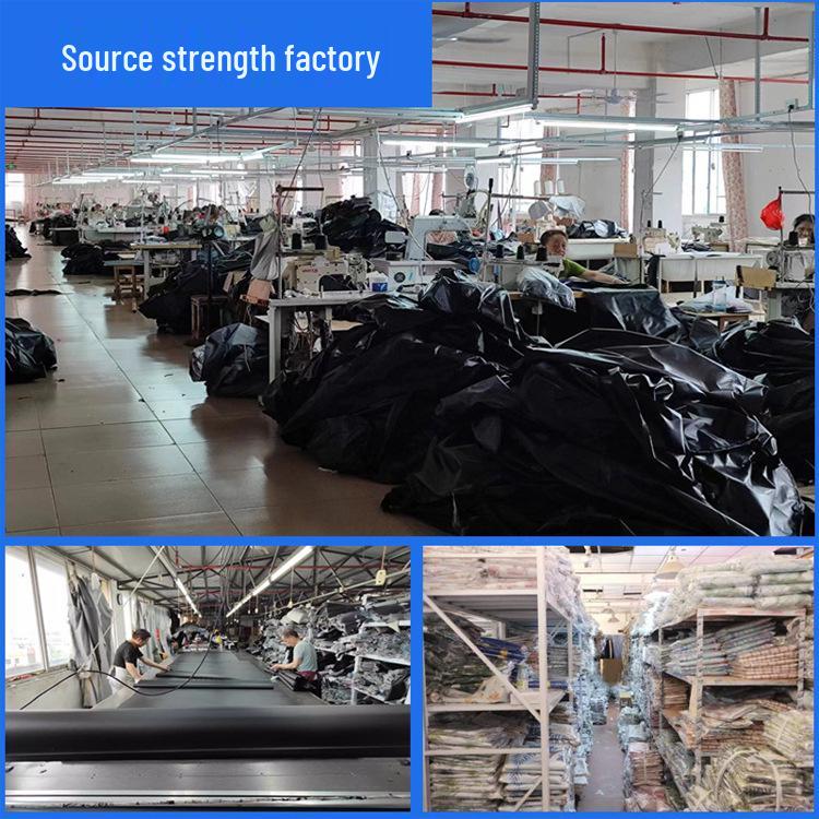 Waterproof Black 210D Oxford Cloth Outdoor Small Fire Pit Dust Cover