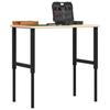 VidaXL Workbench 100x60x(71,5-98) Cm Solid Oak Rectangular, Work Table, Workstation, Work Table 3309678
