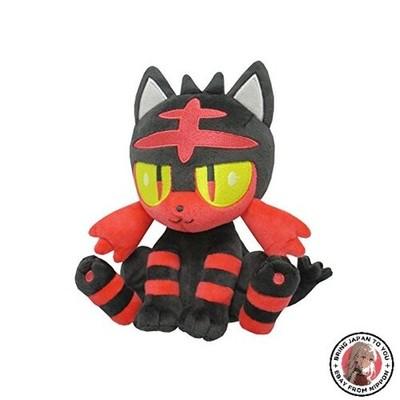 Pokemon ALL STAR COLLECTION Litten S Plush Toy Height 16cm