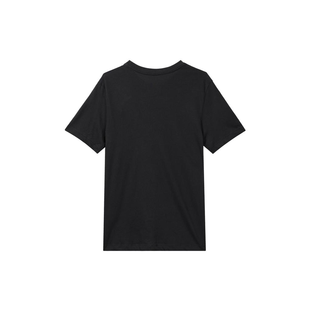 Nike Ανδρικό T-Shirt με Εκτύπωση και Μικρό Λογότυπο, Λαιμόκοψη, Ύφασμα Dri-Fit, Μαύρο BV0644-010
