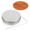Citronella Mosquito Repellent Incense Spiral with Its Stainless Steel Holder and Metal Box for Outdoor Garden Terrace - Pack of 3