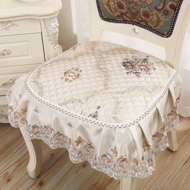 Chair Cushion - All-Season Non-Slip Chair Pad - Thick Dining Chair Cushion with Straps