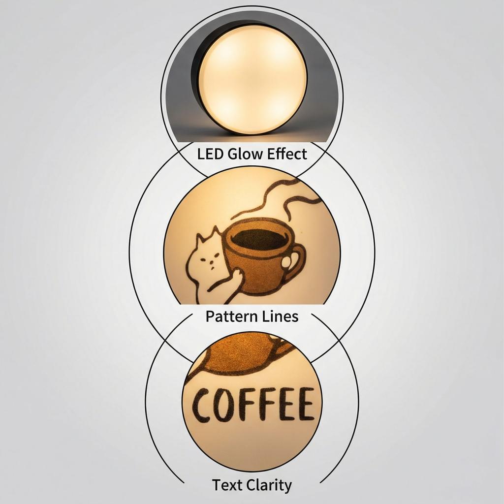 LED Lightbox Refrigerator Magnets - Glowing Refrigerator Magnets And  Boards, Decorative Night Lights, Suitable For Kitchens, Offices, Or Parties.