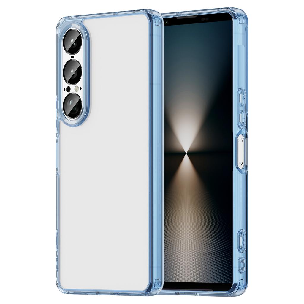 For Sony Xperia 1 VII Case TPU+Acrylic Phone Back Cover Anti Yellowing