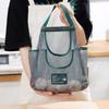 Large Capacity Breathable Mesh Bag Portable Multifunctional Tote Bag Hanging Storage Bags  Kitchen