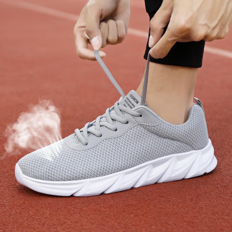 Casual sports shoes, men's fashion, new comfortable, waterproof, lightweight flat shoes, running loafers, men's shoes