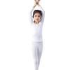 Women's Nude Fleece Ballet Base Layer Set for Autumn/Winter - Invisible Practice Wear for Children
