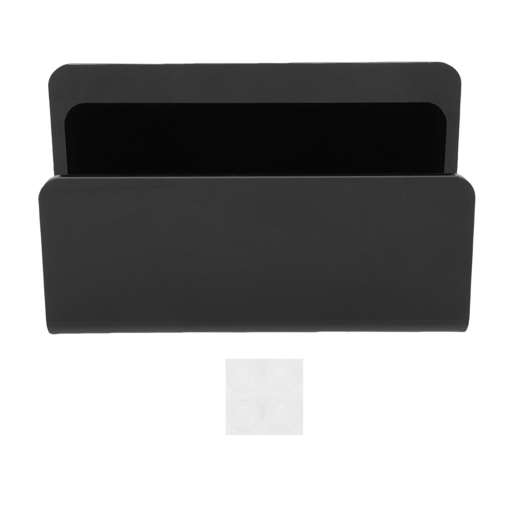 Acrylic Mail Holder Self Standing Multifunctional Envelope Mail Sorter Letter Organizer Stand for Office