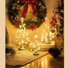 Golden Xmas Decorations Table Lamp Colorful Christmas Tree Lamp Bedside Lamp  Valentine's Day