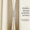 Magnetic Drapery Clips for Lightproofing Window, Enhance Privacy in Home Offices, Reusable and Non-Damaging to Fabric