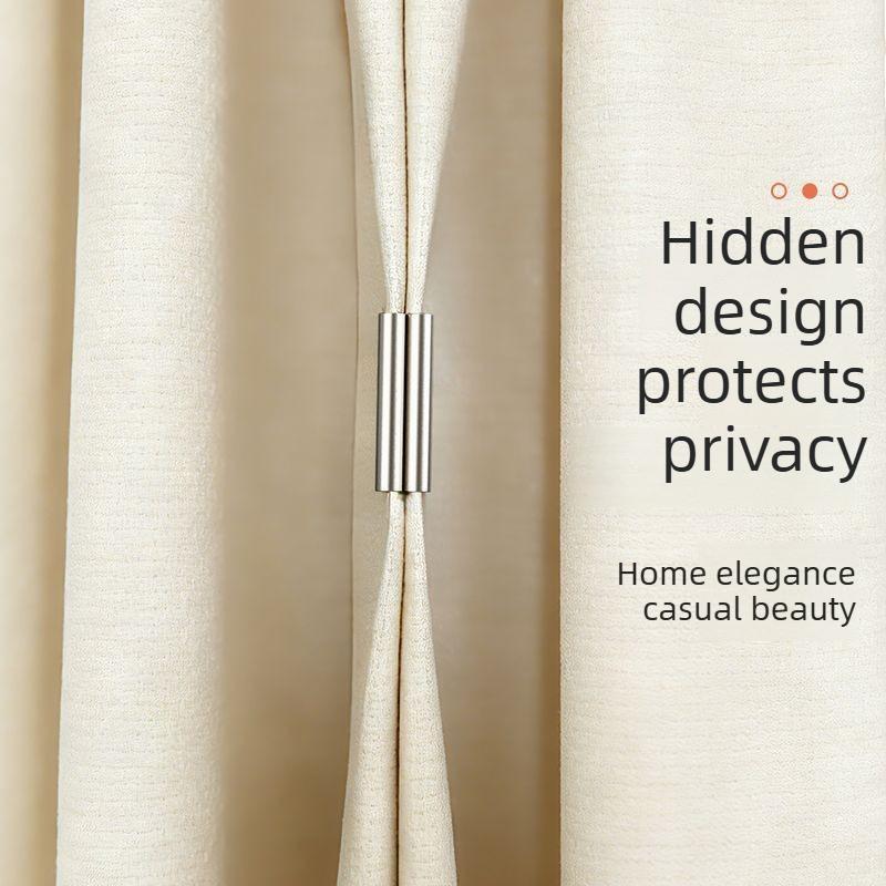 Magnetic Drapery Clips for Lightproofing Window, Enhance Privacy in Home Offices, Reusable and Non-Damaging to Fabric