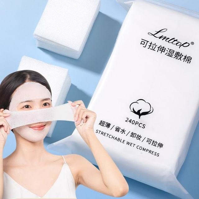 Charyeina - Набор из 240: Эластичный ватный диск для макияжа Set Of 240 - White