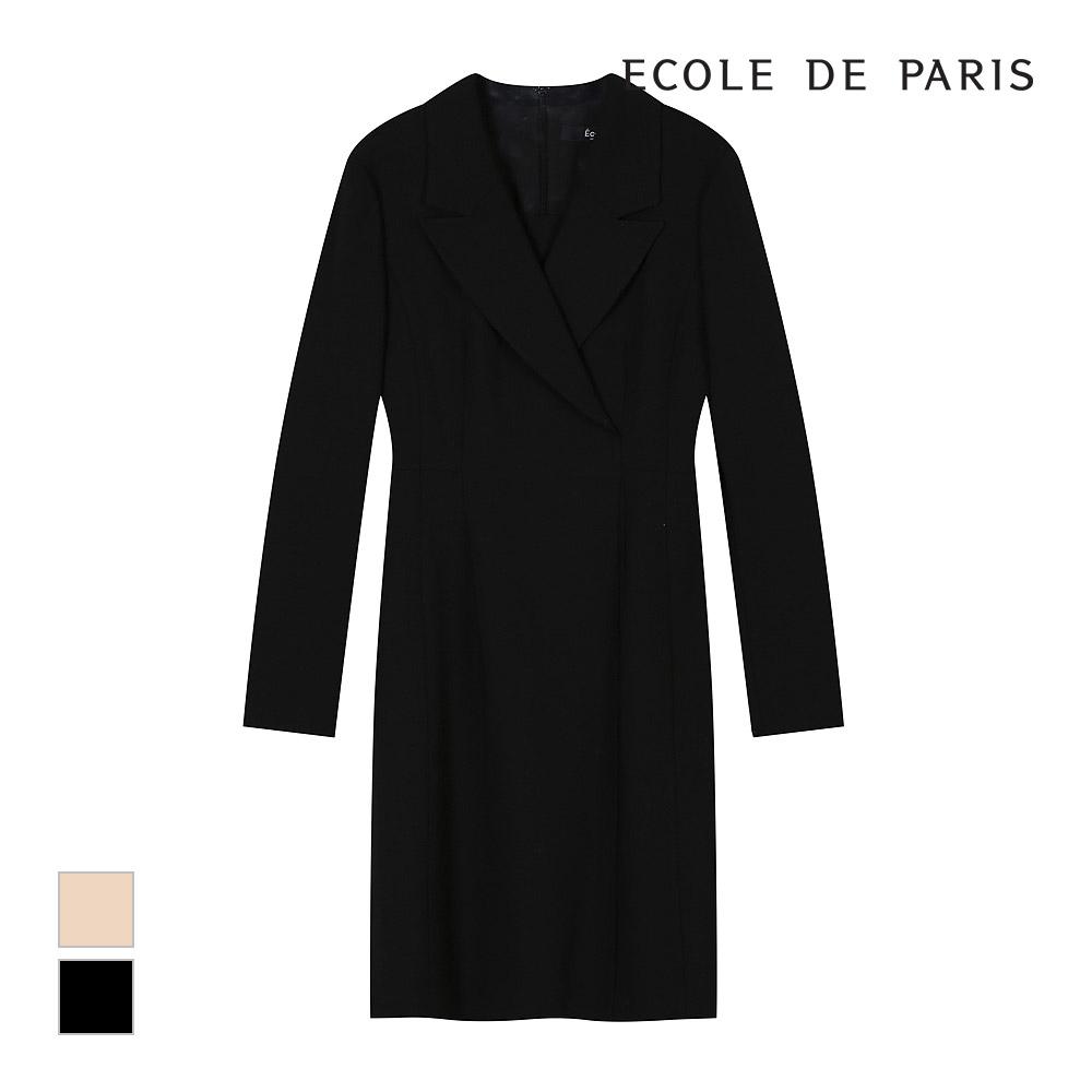 ECOLEDEPARIS Wrap-Style Belted Dress_Cb2Xwoa021A