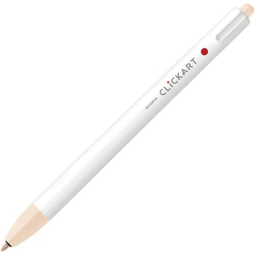 Zebra water-based pen clicker pale orange WYSS22-POR