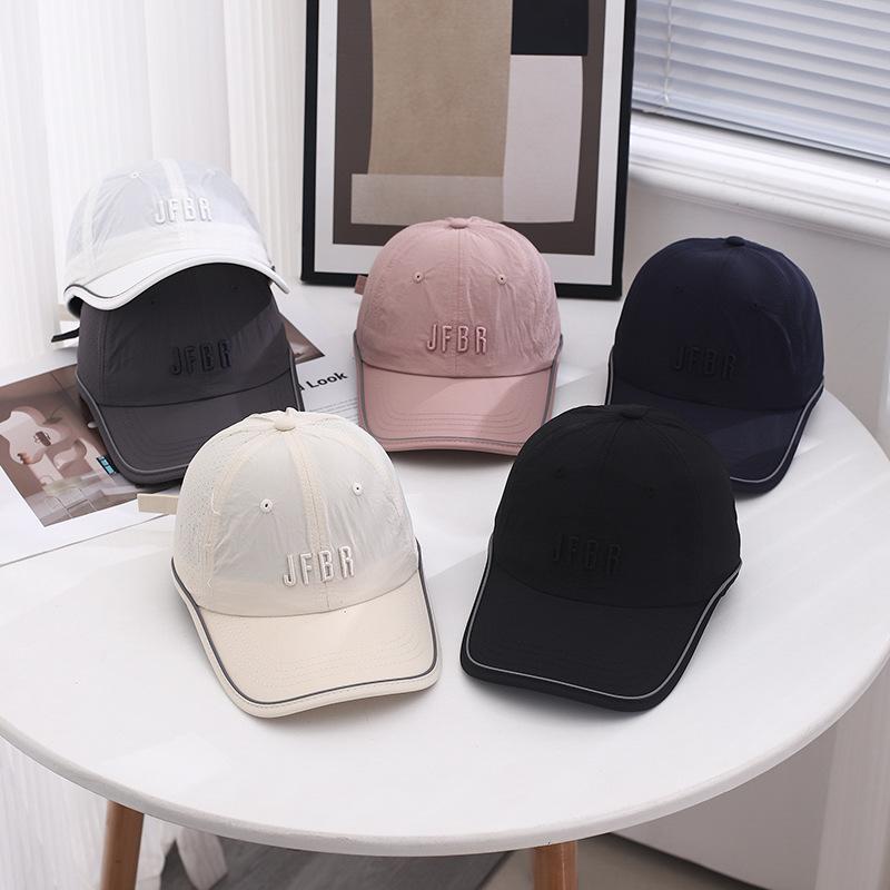 Hat Men'S Summer Outdoor Baseball Cap Sunscreen Shade Quick Drying Hat Sports Hat Women'S Summer Breathable Hat Cap
