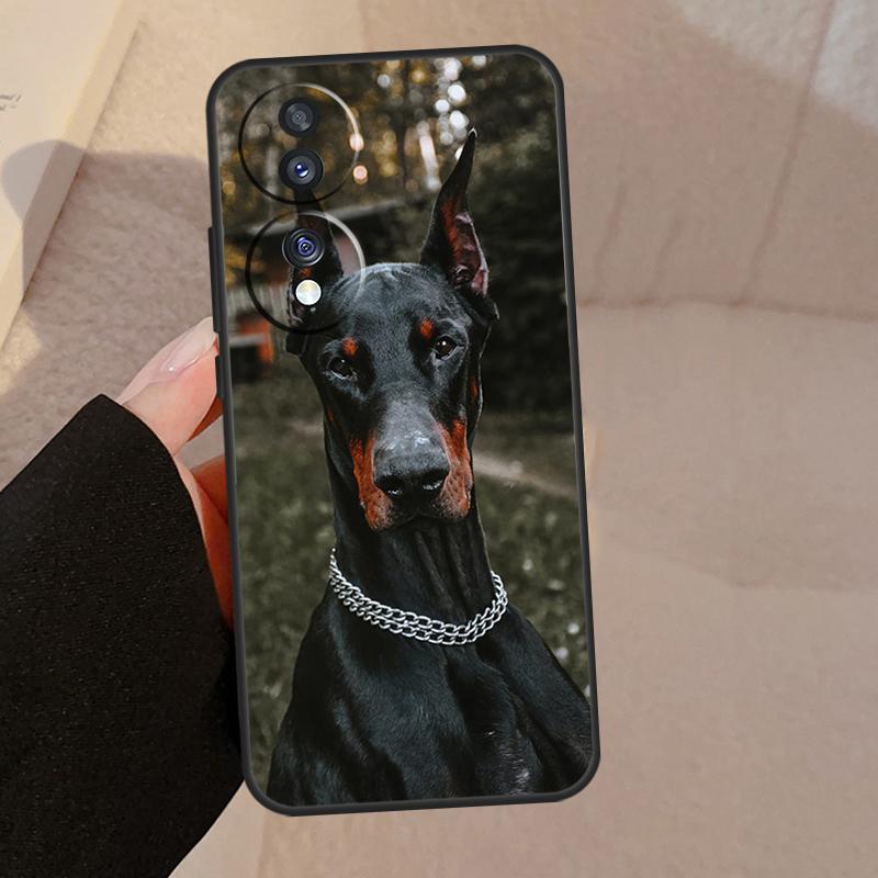 Dachshund Doberman Dog For Honor Magic 7 6 5 Lite V5 Case For Honor 400 Pro 200 50 70 90 X8a X8b X9a X9b X9c Cover