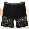 Pantaloni scurți cu talie înaltă fără cusături sub fustă Plus Size Sexy Dantela Anti-frecare Pantaloni scurti de siguranță Lenjerie de corp Chiloți