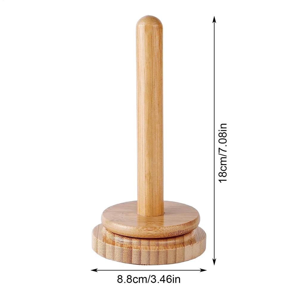 

8.8x18cm Yarn Holder Wood Yarn Stand Yarn Spool Home Braided Yarn Spool Storage Stand Table Top Rotary Ball Wooden Winder