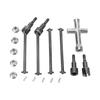 RC Front Rear Drive Shaft Set Steel CVD Driveshaft for SCY 16101 16102 16103 16201PRO 1/16 RC Car