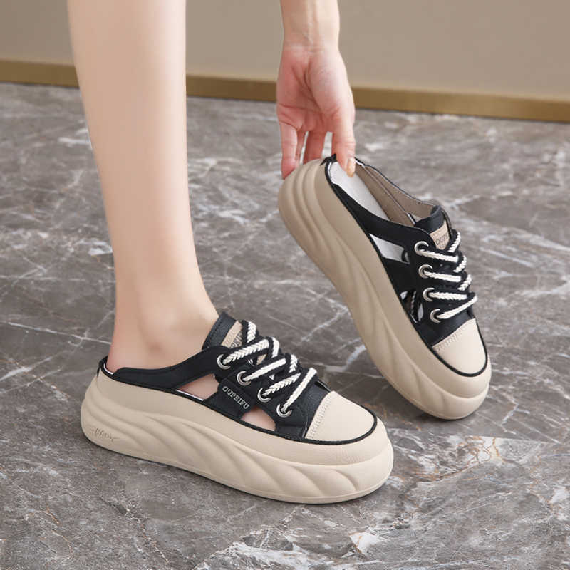 Fashion Backless Non Slip Woman Boot Training Sneakerss Women Sneakers Shoes For Women Size 45 Sport Zapato Super Offers Bity