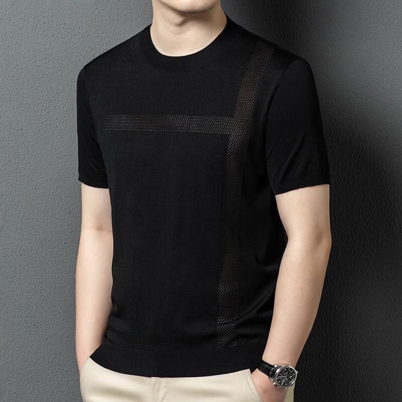 Yiliteng Men s Breathable Short-Sleeve T-Shirt YTMTST6086 M