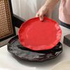 Direct Supply Of Nordic Style Ceramic Plates, Household Ceramic Western Food Plates, Steak Plates, Pizza Plates, Hand-Squeezed Vegetable Plates