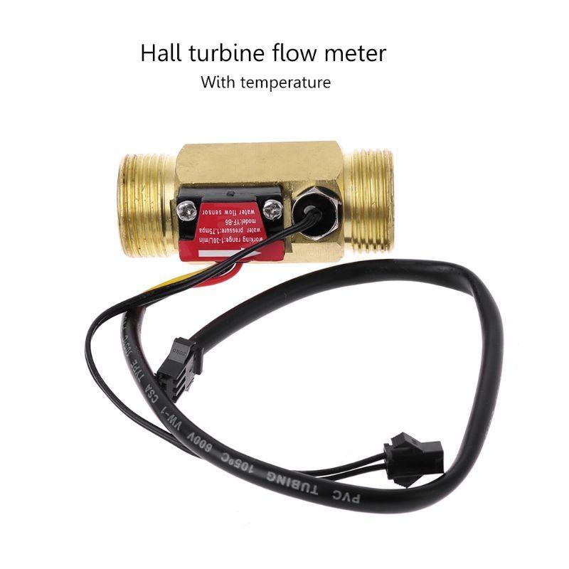 G3/4" Water Switch With Temperature Detection For Turbine Liquid Copper Shell Hall Meters