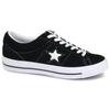 Converse One Star Low 'Black Suede' (Unisex) Black / White / White Skate Shoes 158369C