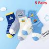 5 Paar Baby Kinder Socken Cartoon Frühling Herbst Tier Kinder Socke Mädchen Niedlich Junge Kleinkind Socken 1-12 Jahre