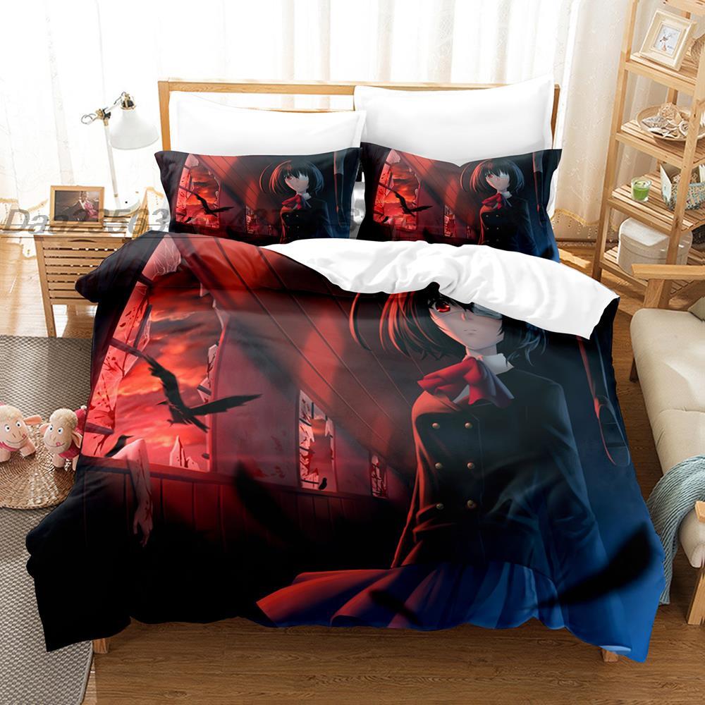 Another Bedding Set Single Twin Full Queen King Size Bed Set Aldult Kid Bedroom Duvetcover Sets 3D Print Anime Bed Sheet Set