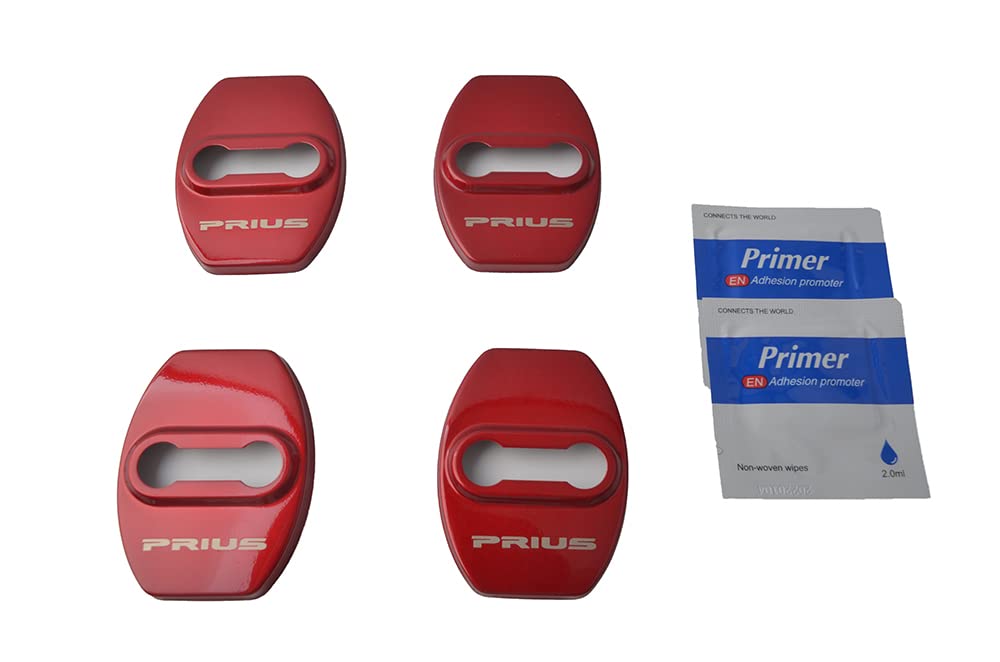 Prius 30 Series 40 Series 50 Series Door Striker Stainless Steel Cover Metallic Custom